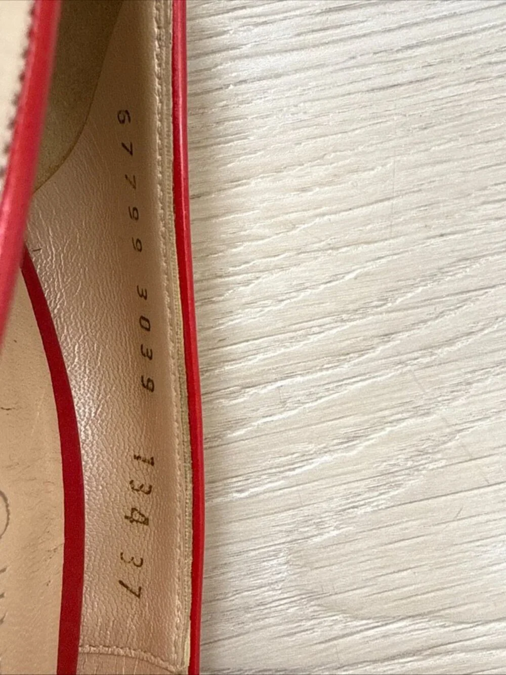 Casadei Ivory Red Trim Peep Toe Platform Heels Bow Pumps - Picture 11 of 13